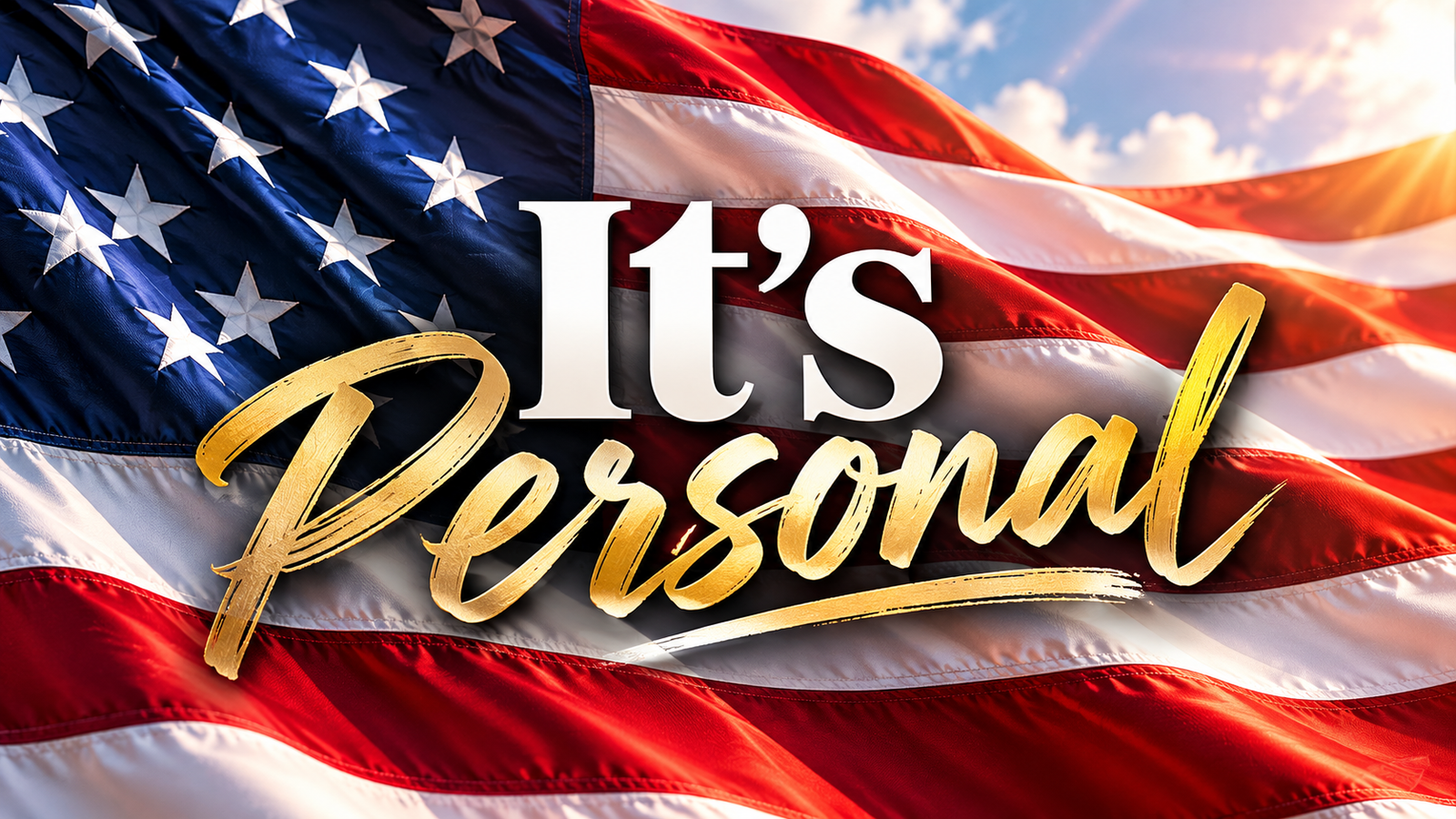 its personal american flag